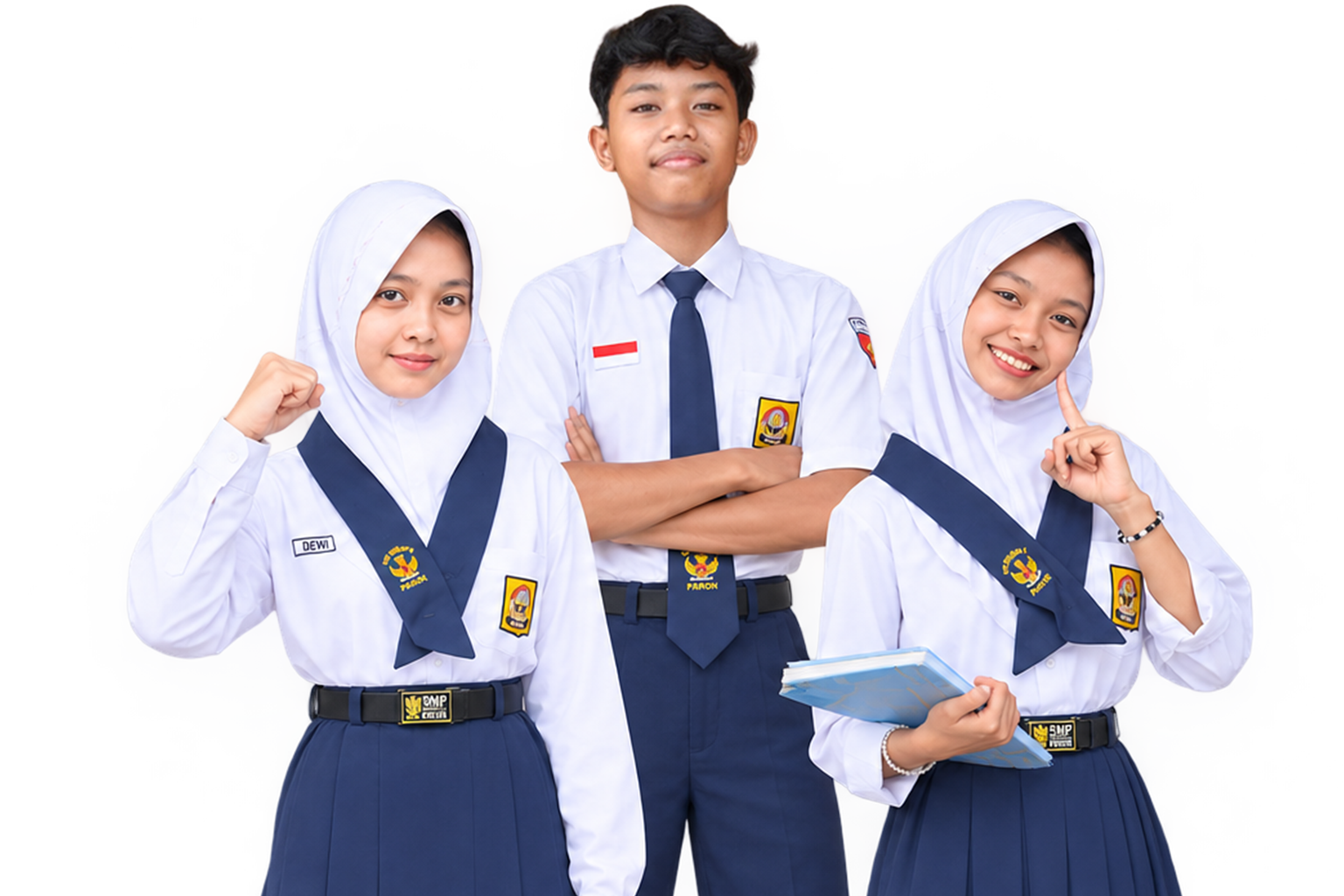 Siswa SMPN 1 Paron